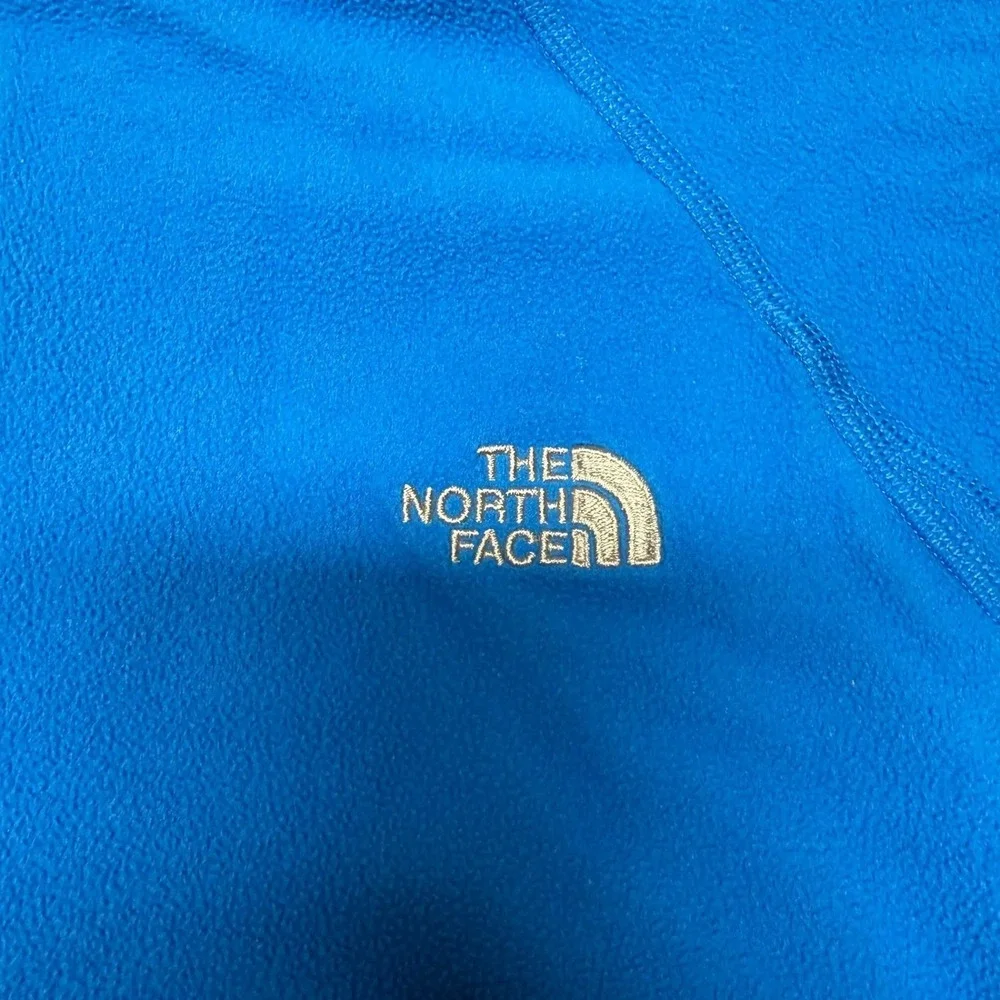 The‎ North Face Mens Flight Series Pullover XL Blue Black 1/4 Zip Fleece